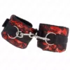 Kink – Attentes-poignets courtes en dentelle de velours et reliure en nylon / 23 x 6,5 cm – vue 3 – BDSM & fétichisme