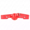 Kink – Balle respirante rouge 4,5 cm bag 65 x 2,5 cm – BDSM & fétichisme