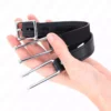 Kink – Bâton à crochet en métal 11,5 cm avec sangle en cuir réglable 39-58 cm x 2 cm – vue 3 – BDSM & fétichisme