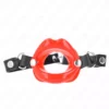 Kink – Bâton lip 8 cm avec sangle en cuir 63 x 2 cm ajustable 39-58 cm – BDSM & fétichisme