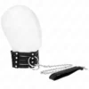Kink – Collier avec ceinture 65 cm sub style ajustable 35-51 cm x 7 cm – BDSM & fétichisme