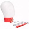 Kink – Collier diamants rouges avec ceinture 65 cm ajdustable 35-51 cm x 7 cm – BDSM & fétichisme