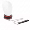 Kink – Collier lourd avec ceinture 65 cm modèle 2 réglable 36,5-50 cm – BDSM & fétichisme