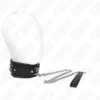 Kink – Collier lourd avec ceinture 65 cm modèle 4 réglable 36,5-50 cm – BDSM & fétichisme