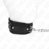 Kink – Collier lourd avec ceinture 65 cm modèle 4 réglable 36,5-50 cm – vue 3 – BDSM & fétichisme