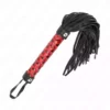 Kink – Fouet motif diamant 40 cm – BDSM & fétichisme