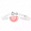 Kink – Gag en forme de sucette 5,5 x 4 cm ajustable 43-60 cm – BDSM & fétichisme