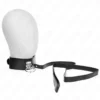 Kink – Laisse cloutée 116 cm collier avec sangle en cuir 50 x 5 cm – BDSM & fétichisme