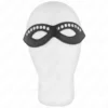 Kink – Masque pour les yeux avec mini rivets modèle 1 20,5 x 5,5 cm – BDSM & fétichisme