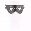 Kink – Masque sexy en cuirette modèle 2 27 x 13 cm – vue 3 Kink – Masque sexy en cuirette modèle 2 27 x 13 cm – vue 3 – BDSM & fétichisme