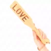 Kink – Palette en bambou mot amour 32 x 5,5 cm – BDSM & fétichisme