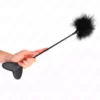 Kink – Plumes tickle avec pagaie coeur 31 cm – BDSM & fétichisme