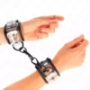 Kink – Poignets transparents ajustables 18-30 cm x 5,5 cm – BDSM & fétichisme