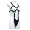 Leather Body – Femme corps exposé – Lingerie sexy