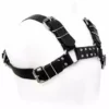 Leather Body – Harnais bull dog noir – Lingerie sexy