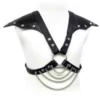 Leather Body – Métal et épaules – Lingerie homme