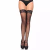 Leg Avenue – Micro ensemble haut en dentelle stay ups – Lingerie sexy