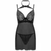 Livco Corsetti Fashion – Ensemble binella babydoll + thong noir – vue 3 Livco Corsetti Fashion – Ensemble binella babydoll + thong noir – vue 3 – Lingerie sexy