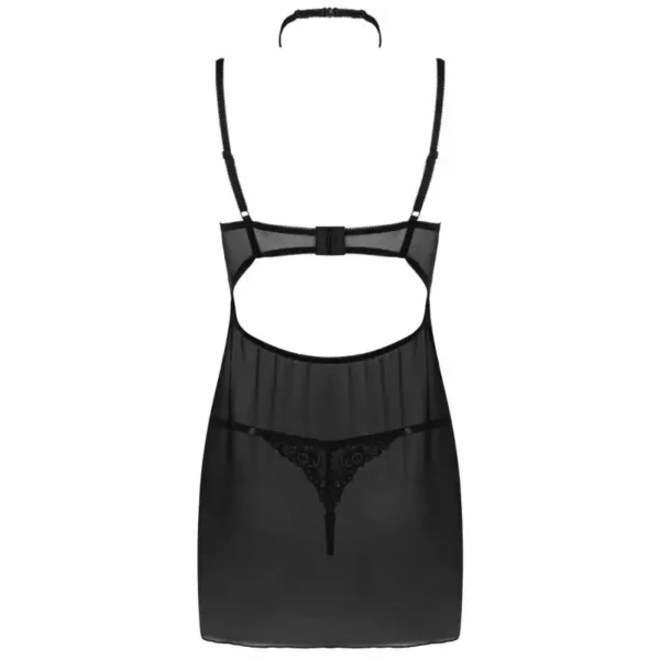 Livco Corsetti Fashion – Ensemble binella babydoll + thong noir – vue 4 Livco Corsetti Fashion – Ensemble binella babydoll + thong noir – vue 4 – Lingerie sexy