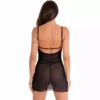 Livco Corsetti Fashion – Krolina lc 90734 chemise + string noir – vue 2 Livco Corsetti Fashion – Krolina lc 90734 chemise + string noir – vue 2 – Lingerie sexy