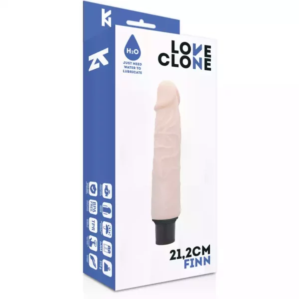 Loveclone – Vibrateur autolubrifiant finn 21.2 cm -o- 3.8 cm – vue 4 Loveclone – Vibrateur autolubrifiant finn 21.2 cm -o- 3.8 cm – vue 4 – Sextoys