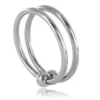 Metal Hard – Anneau double acier metal dur 30mm – Sextoys