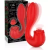 Mia – Selena stimulateur vibrant + tapping rouge – Stimulateurs clitoridiens