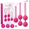 Moressa – Osian set premium silicone rose (osian one - 51 g | osian two - 101 g | osian three 85 g) – vue 2 – Sextoys