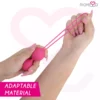 Moressa – Osian set premium silicone rose (osian one - 51 g | osian two - 101 g | osian three 85 g) – vue 3 – Sextoys
