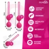 Moressa – Osian set premium silicone rose (osian one - 51 g | osian two - 101 g | osian three 85 g) – vue 4 – Sextoys