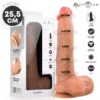 Mr. Intense – Bruce XL godemichet en silicone avec testicules 25,5 cm -ø- 5,5 cm – Sextoys