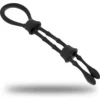 Ohmama – Anneau cordon coq et testicules en silicone – Sextoys