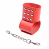 Ohmama – Menottes rouges avec fermeture à pression – BDSM & fétichisme