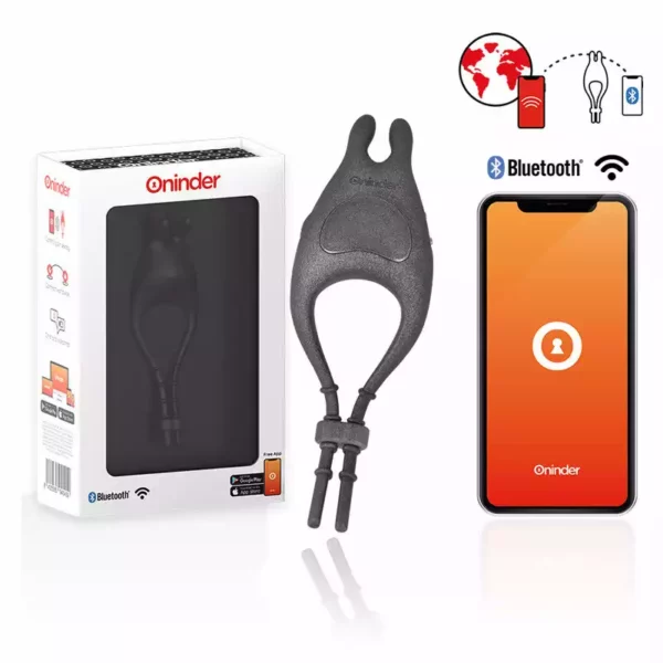 Oninder – Anneau vibrateur réglable rechargeable pampa avec stimulateur de clitoris 10 vitesses - application gratuite Oninder – Anneau vibrateur réglable rechargeable pampa avec stimulateur de clitoris 10 vitesses - application gratuite – Sextoys