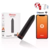 Oninder – Berlin vibrateur bullet noir 9 modes 8,5 x 2 cm - application gratuite – Sextoys