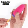 Oninder Cute – Œuf en silicone à vibrations et tapotements - application mondiale gratuite – Sextoys