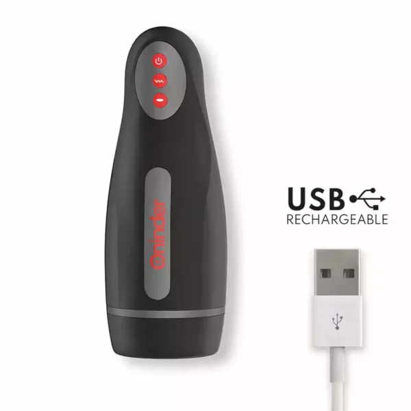 Oninder – Masturbateur rechargeable pour homme seoul 10 vitesses - application gratuite – vue 4 – Sextoys