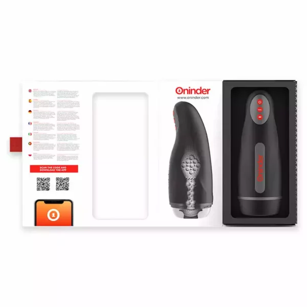 Oninder – Masturbateur rechargeable pour homme seoul 10 vitesses - application gratuite – vue 6 – Sextoys