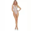 Passion – Bs109 bodystocking papillon blanc – Lingerie sexy
