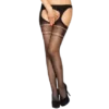 Passion – Collants avec jarretière bs002 noir – Lingerie sexy