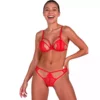 Passion – Ensemble soutien-gorge + string anuvera fire brick – Lingerie sexy