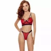 Passion – Porigelia bikini rouge – Lingerie sexy