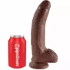 Pipedreams – 9 gode marron avec boules 22.9 cm – Sextoys