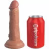 Pipedreams – Elite gode réaliste en silicone 15.2 cm caramel – Sextoys