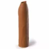 Pipedreams – Manchon d''extension pipedreams non coupe 17,78 cm caramel – Sextoys