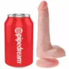 Pipedreams – Pénis réaliste avec boules 13.5 cm légères – Sextoys