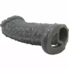 Pretty Love – Agrandisseur de pénis réaliste et manchon retardateur modèle 2 gris – vue 6 – Sextoys