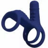 Pretty Love – Anneau vibrant elish avec extension bleu – Sextoys