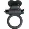 Pretty Love – Bague vibrante debonaire lapin 10 vibrations noire – Sextoys