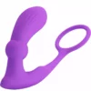 Pretty Love – Bague warren et vibrateur anal violet – Sextoys